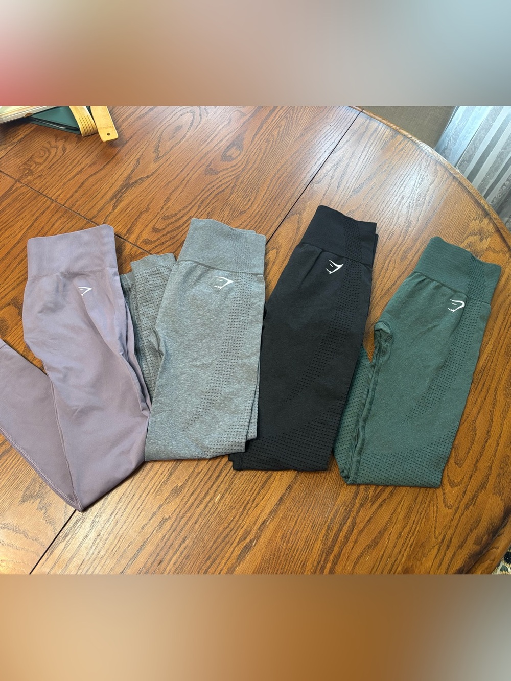 Lot of 4 Gymshark everyday seamless leggings gym athleisure size S